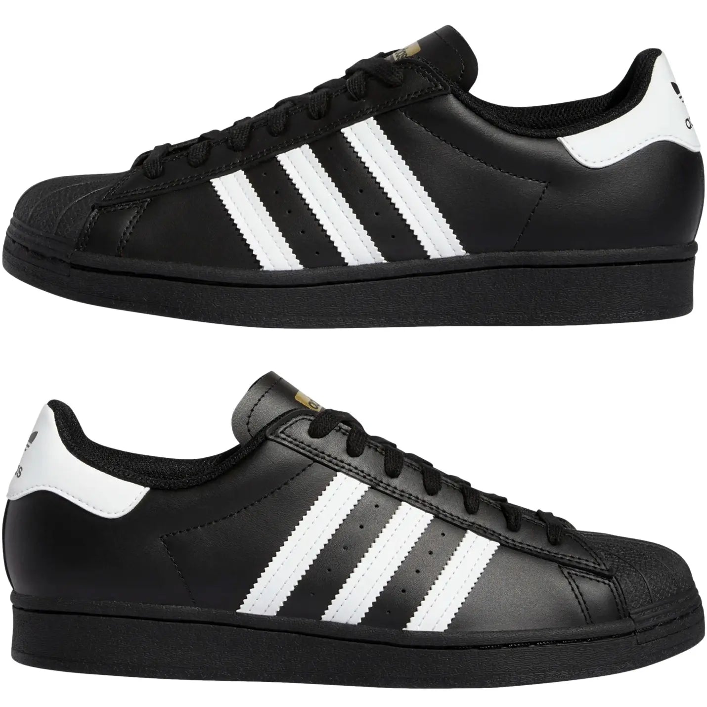 Adidas Superstar nera adv black white