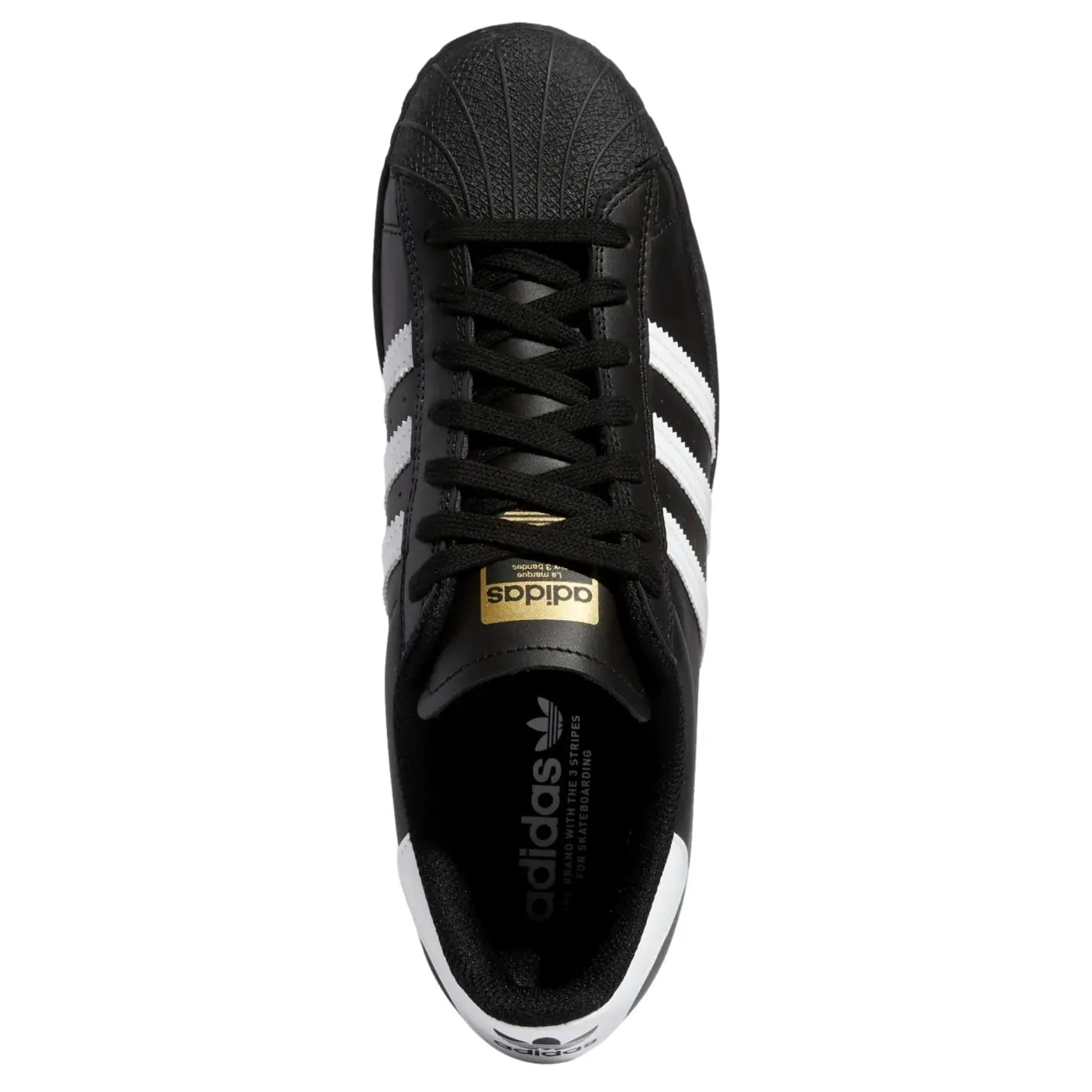 Adidas Superstar nera adv black white