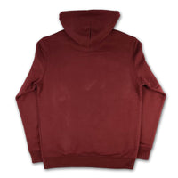 PLEASURES SKATEBOARDS FELPA HOODIE BORDEAUX