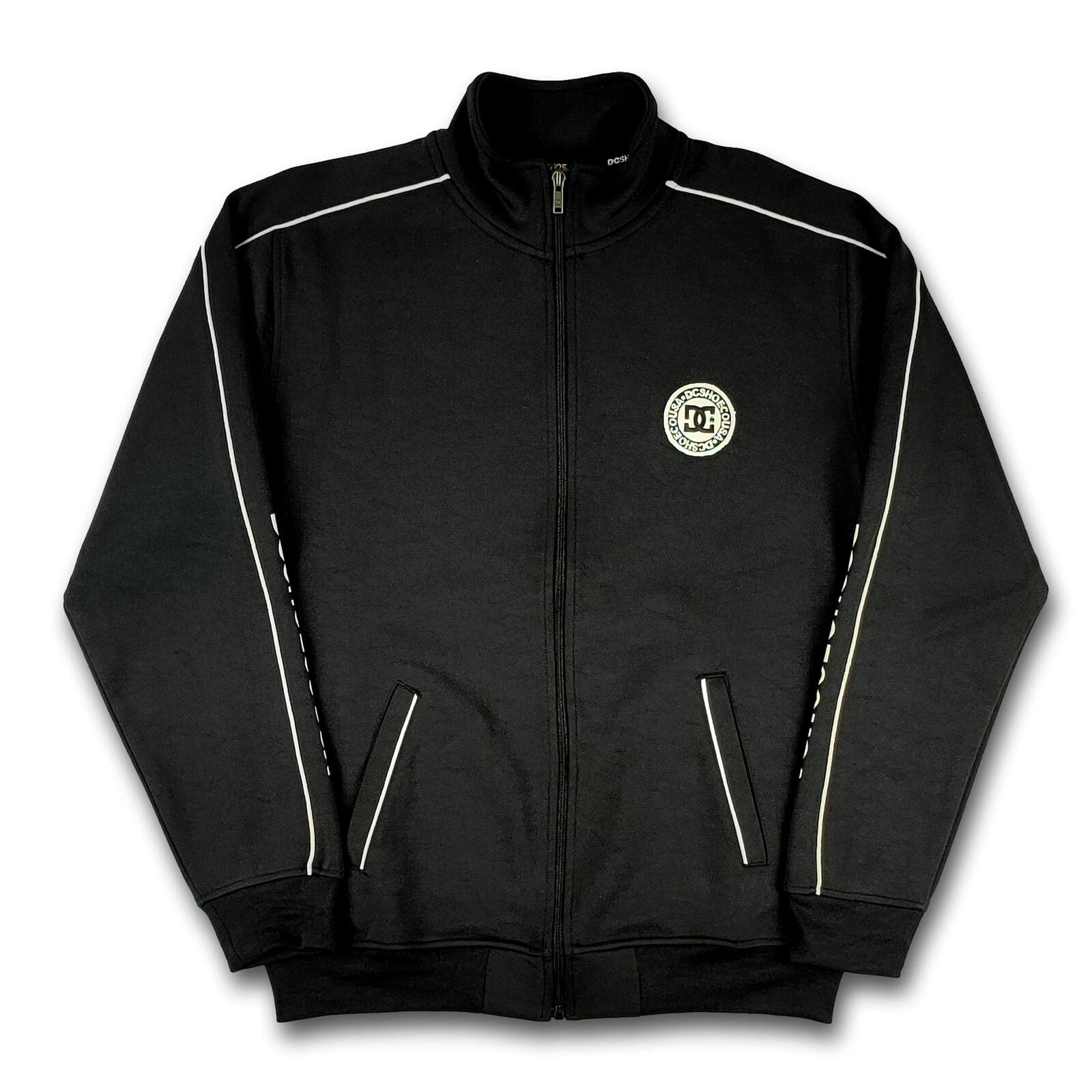 DC SHOES FUL ZIP FELPA GIROCOLLO BLACK