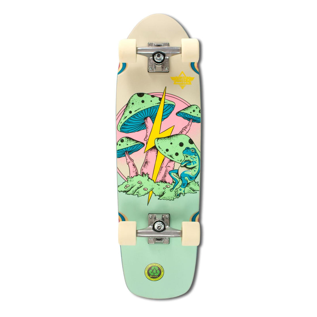 DUSTERS FUNGI PINK GREEN CRUISER 29.5"