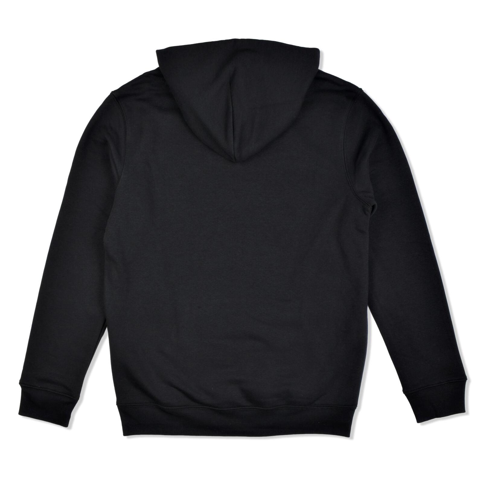 PLEASURES SKATEBOARDS BLACK HOODIE FELPA