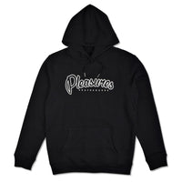 PLEASURES SKATEBOARDS BLACK HOODIE FELPA