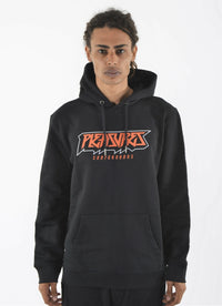 PLEASURES SKATEBOARDS BLACK LASER HOODIE