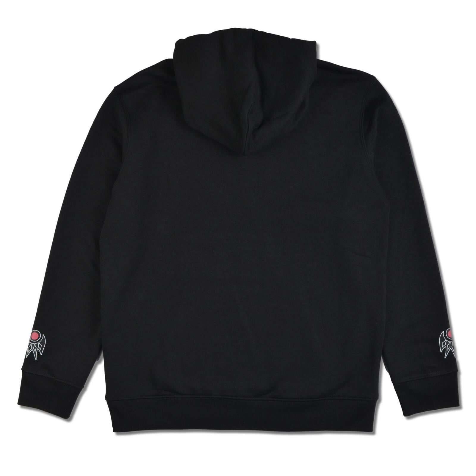 PLEASURES SKATEBOARDS BLACK RODEO FELPA HOODIE