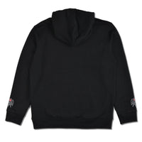 PLEASURES SKATEBOARDS BLACK RODEO FELPA HOODIE