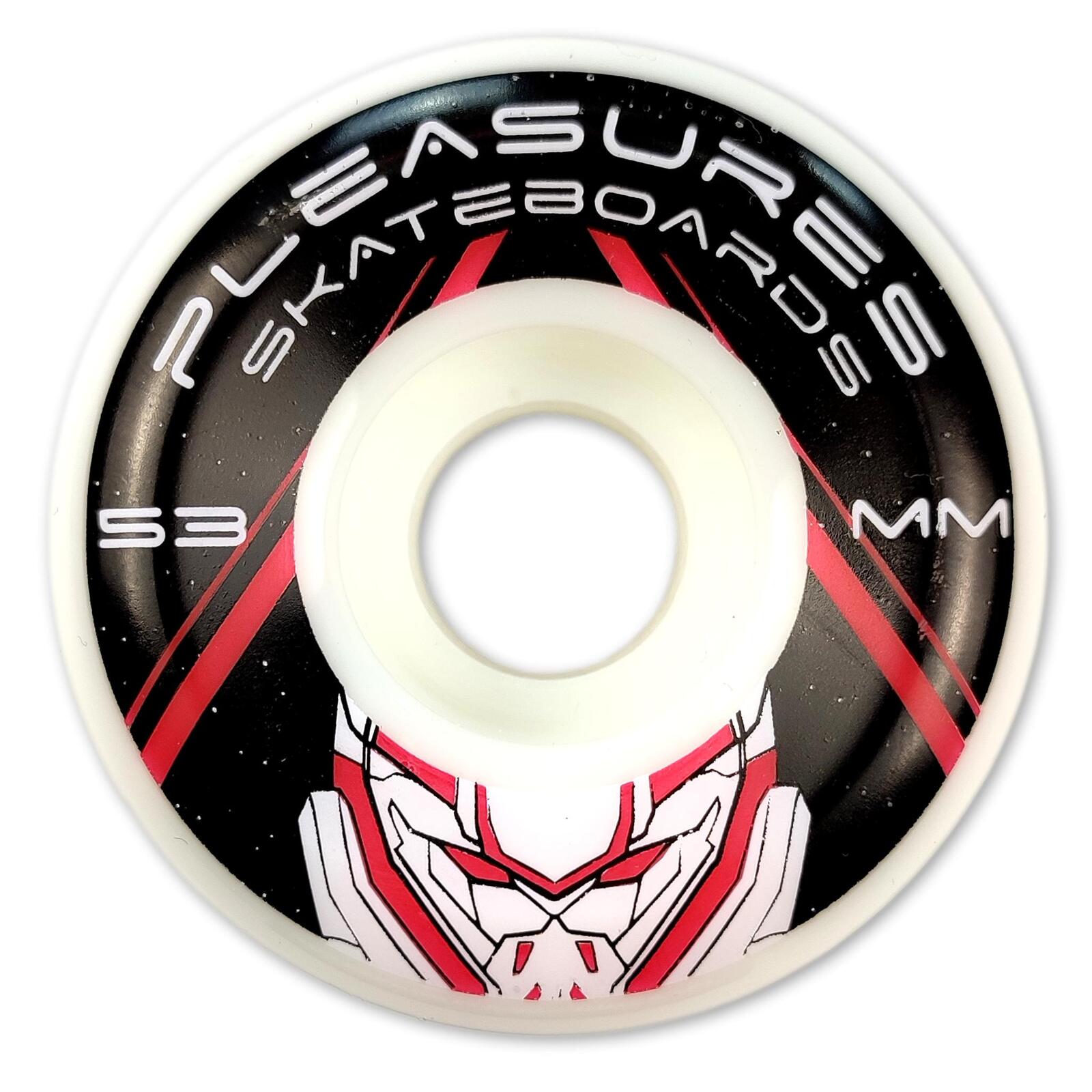 PLEASURES SKATEBOARDS ROBOT WHEELS HIGH REBOUND 53MM 99A