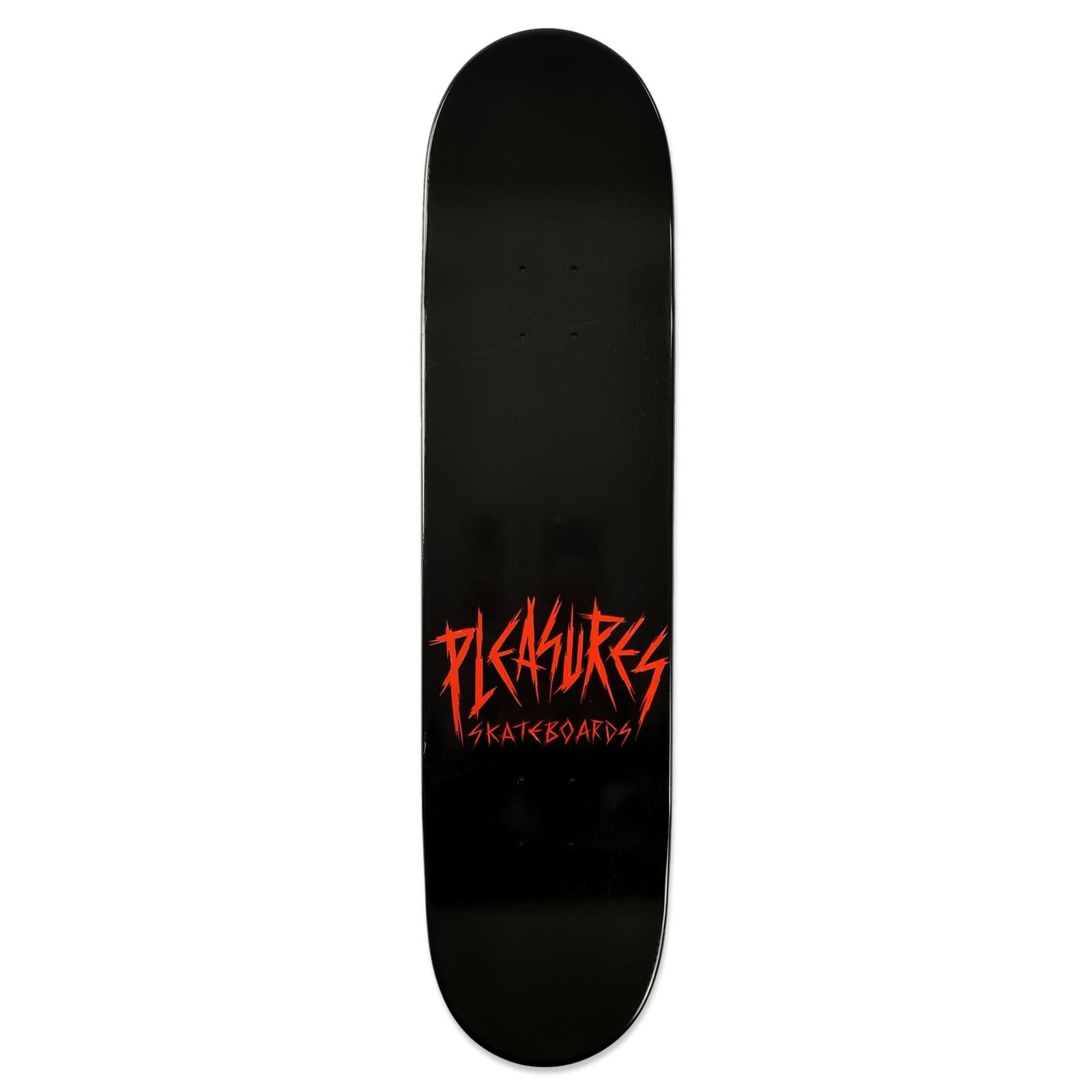 PLEASURES SKATEBOARDS DECK BLACK DEATH 8.0"