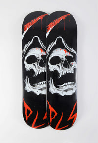 Pleasures Skateboards Tavola Black Death 8.0"