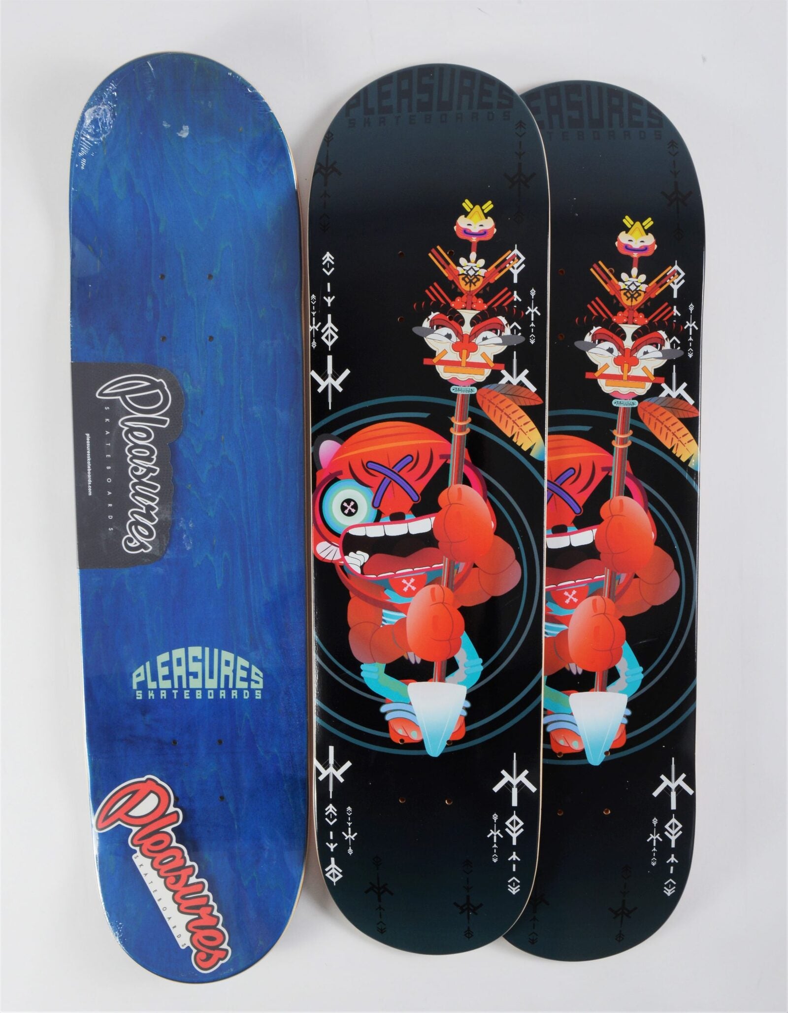 Pleasures Skateboards Shamaniko 8.0" Skateboard-Deck