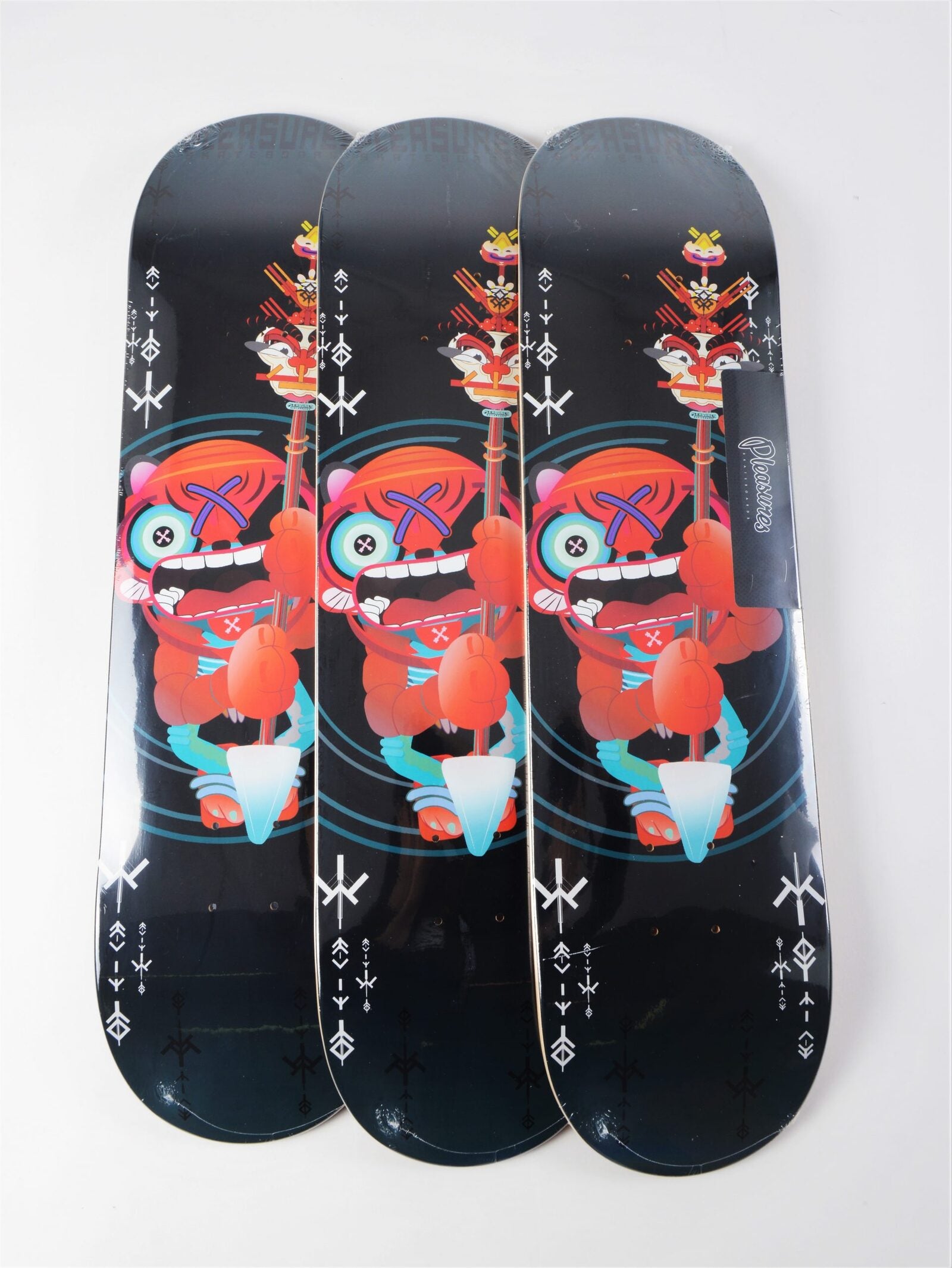 pleasures skateboards shamaniko