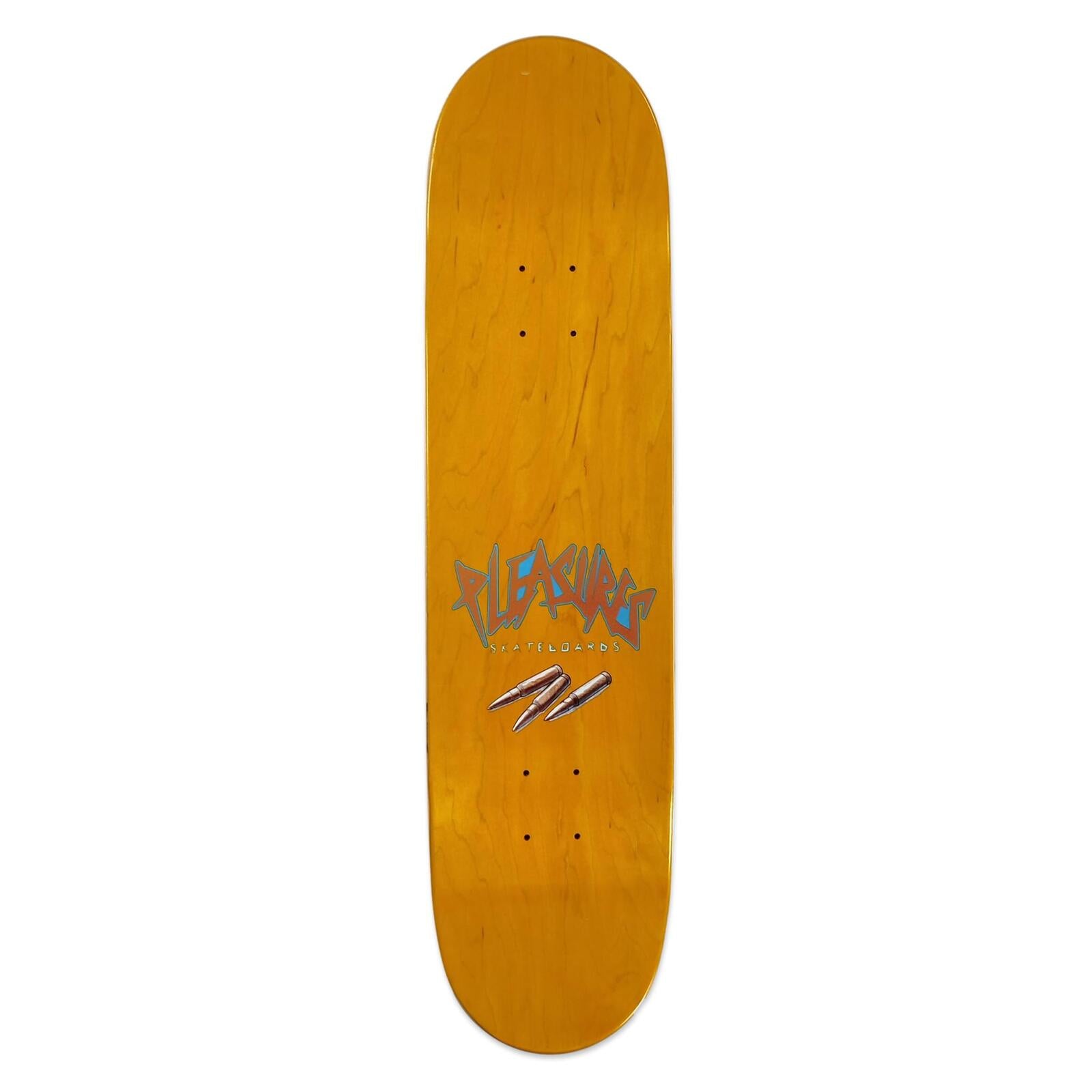PLEASURES SKATEBOARDS DECK KILL THEM ALL 8.25"