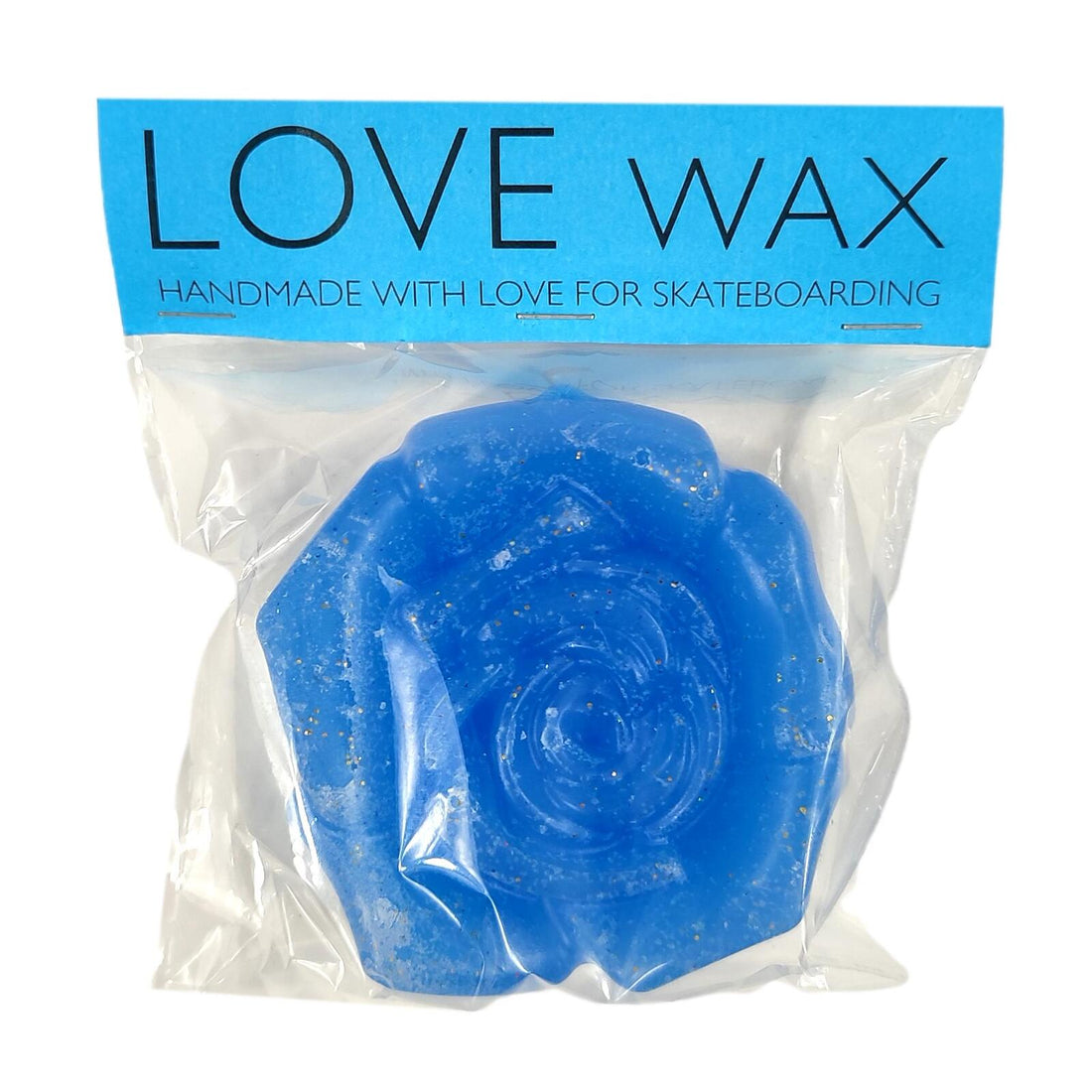 LOVE WAX BLUE FLOWER CERA PER SKATEBOARD