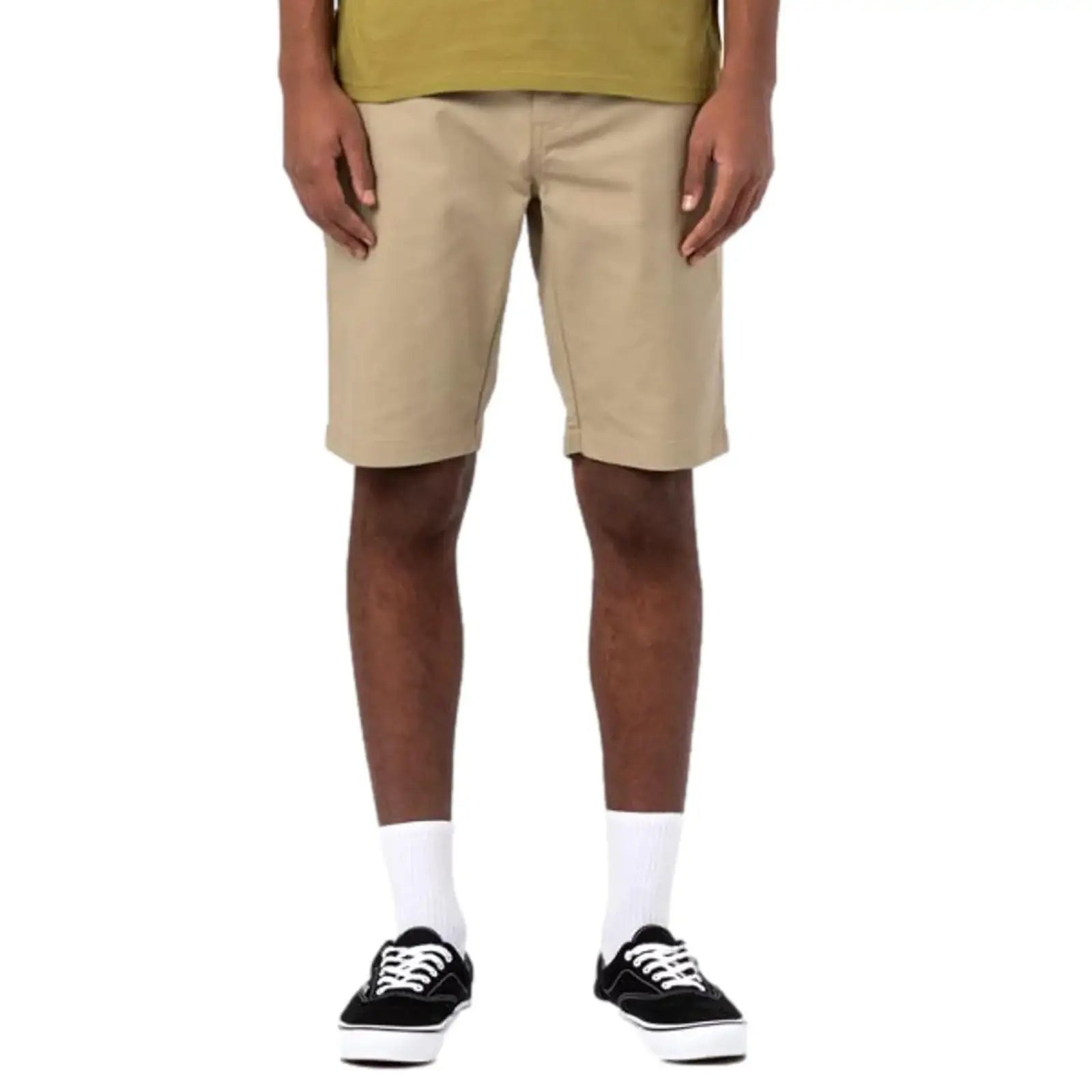 dickies flex slim short kaki