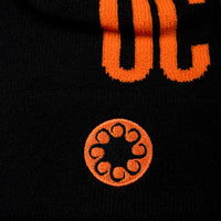 OCTOPUS LOGO FOLD BEANIE NERO
