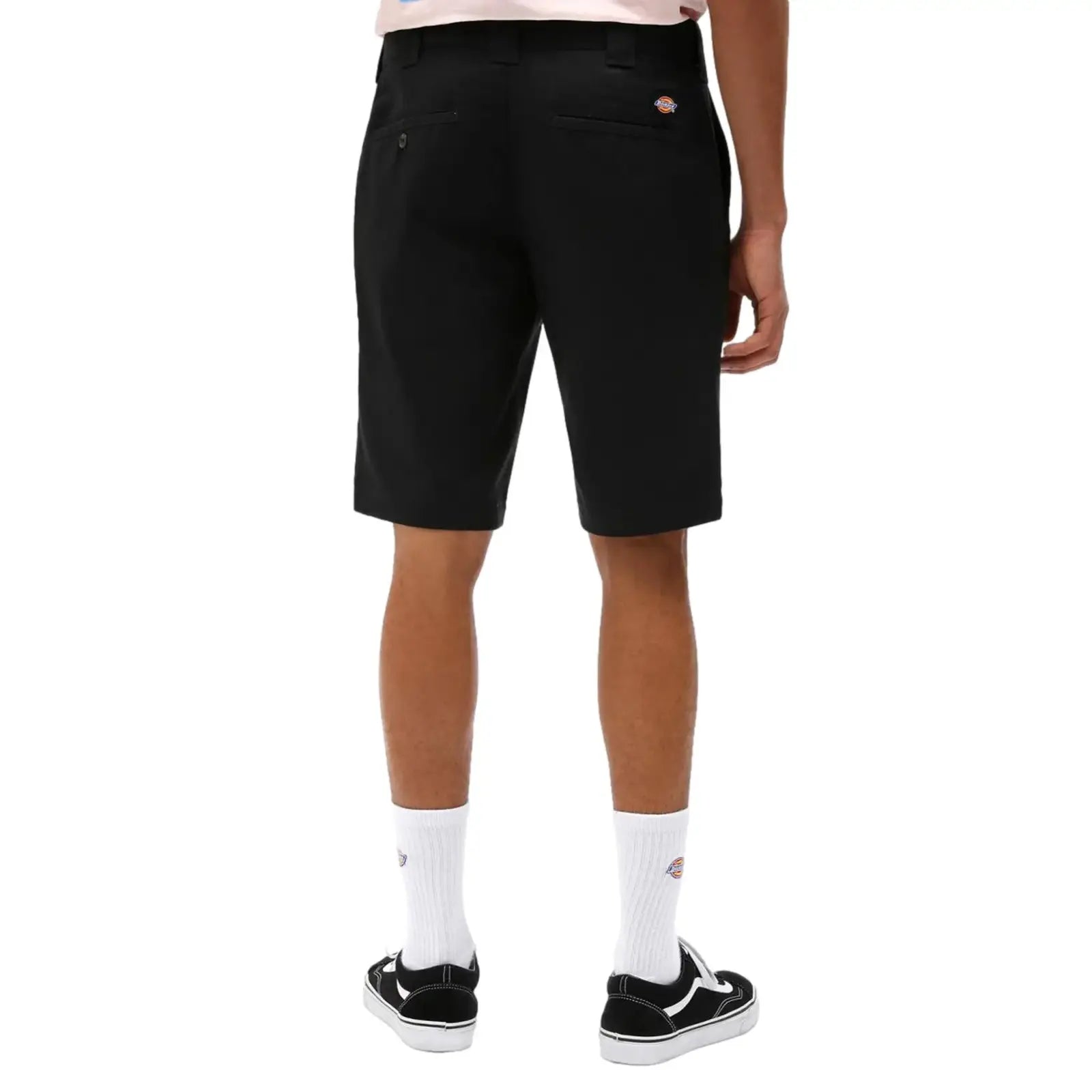 dickies slim rec black short