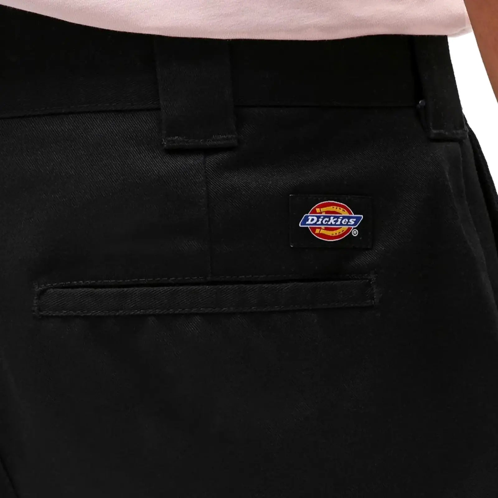 dickies slim rec black short