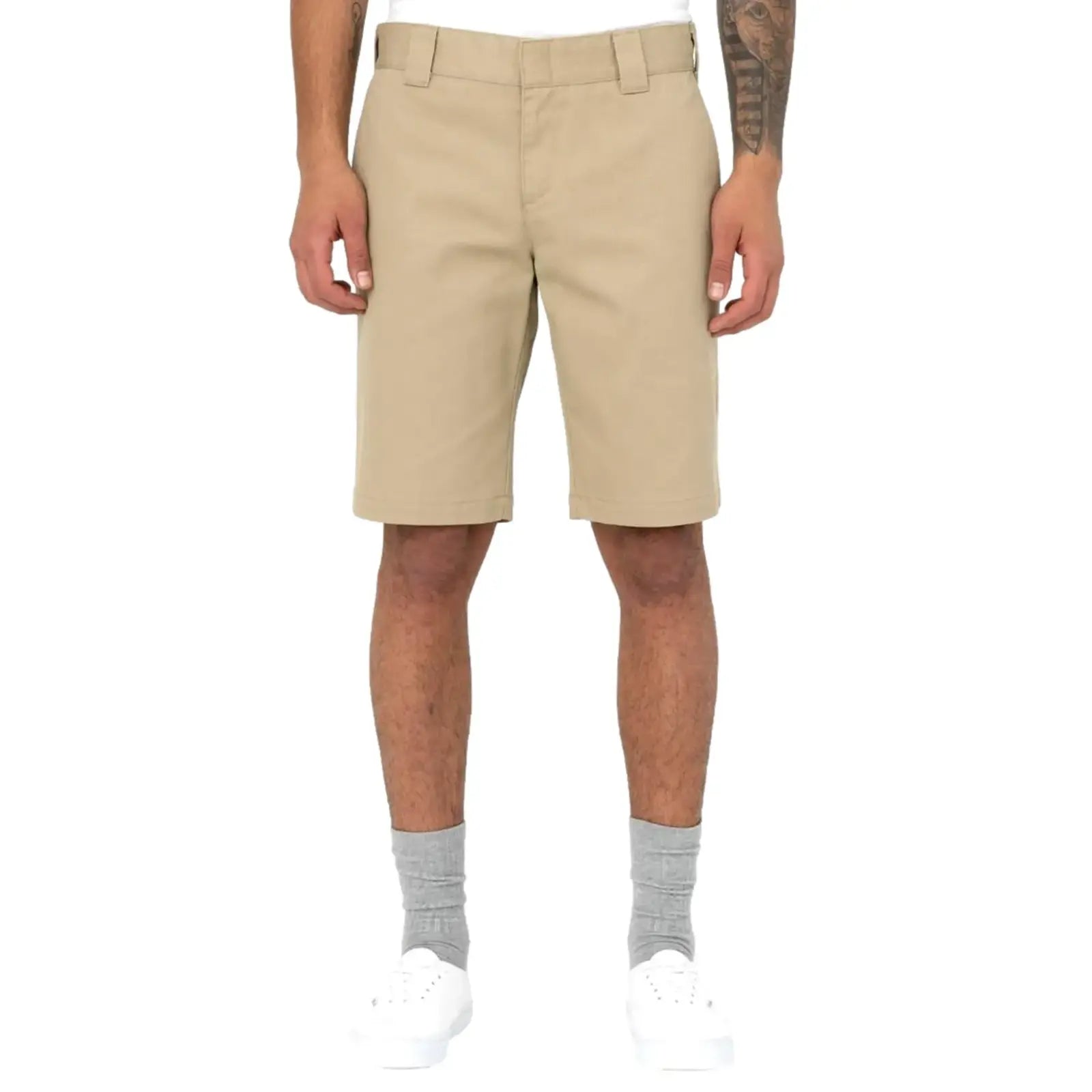 dickies short slim kaki