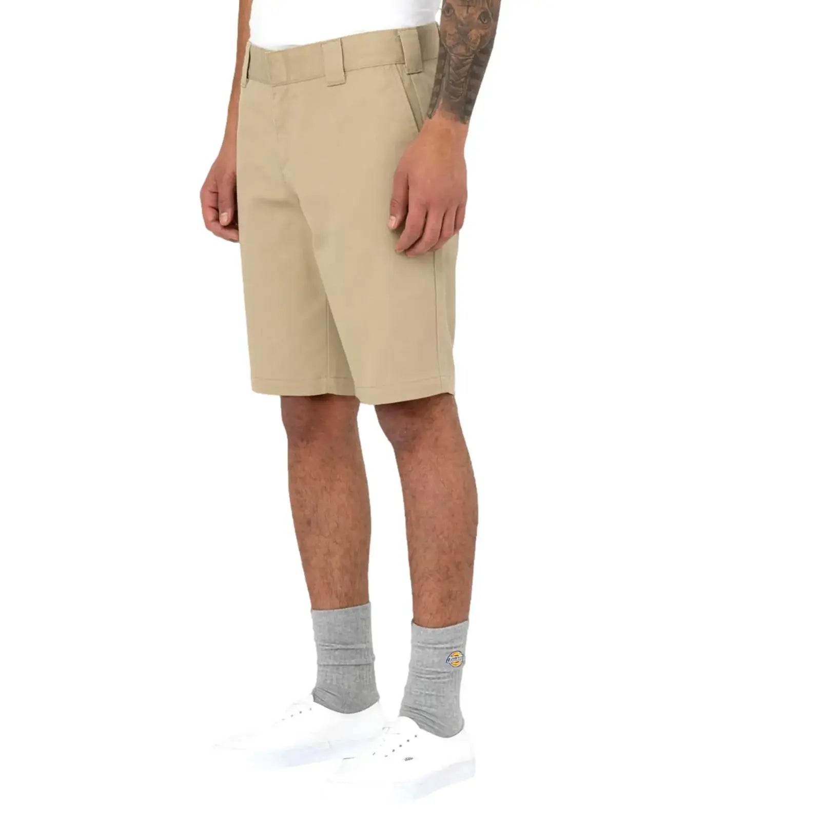 dickies short slim kaki