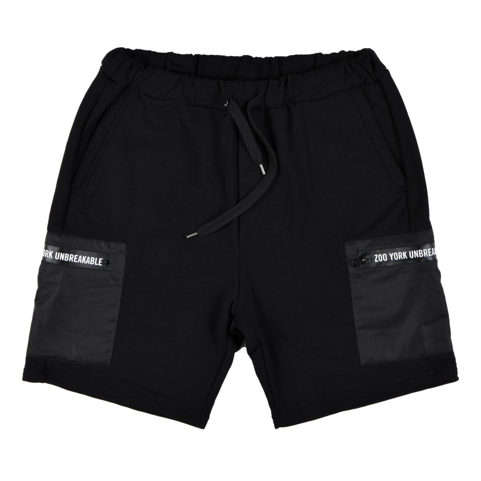 ZOO YORK CARGO BLACK PANTALONCINO