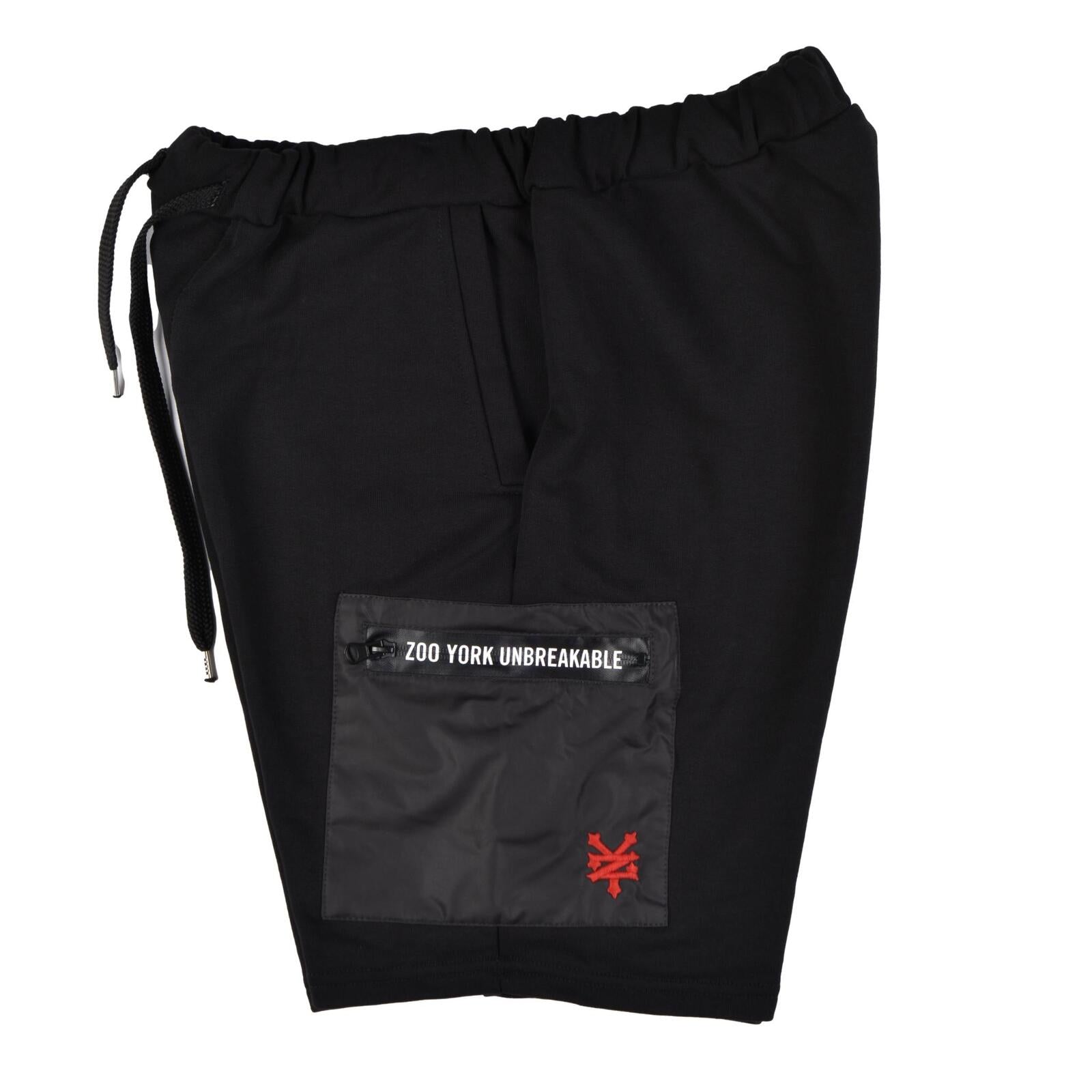 ZOO YORK CARGO BLACK PANTALONCINO