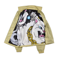 RIPNDIP 3 HEADS COACH JACKET KHAKI