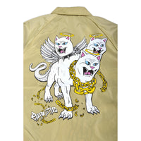 RIPNDIP 3 HEADS COACH JACKET KHAKI