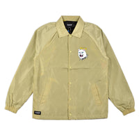 RIPNDIP 3 HEADS COACH JACKET KHAKI