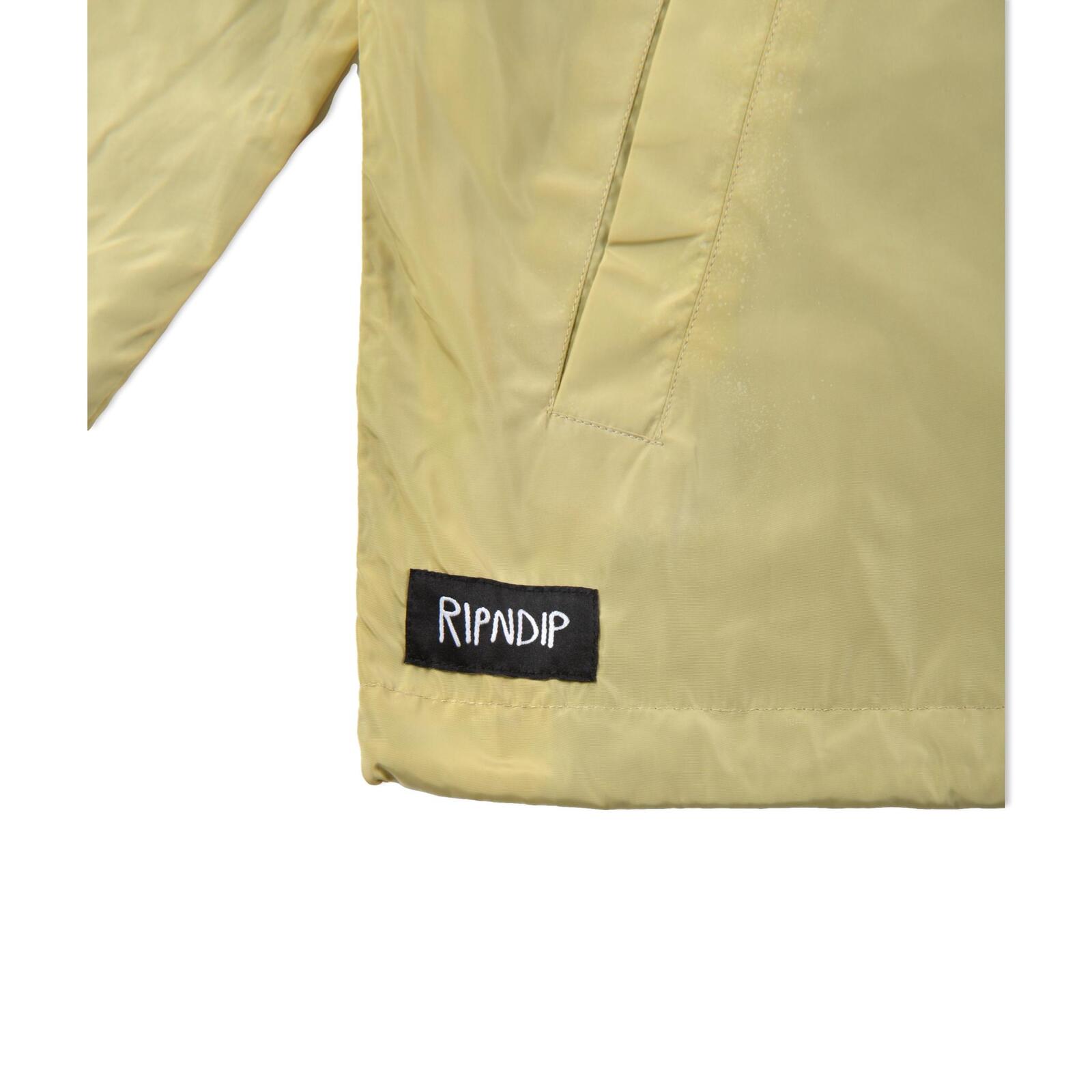 RIPNDIP 3 HEADS COACH JACKET KHAKI