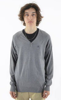 VOLCOM VOTEL SWEATER MAGLIONCINO LIGHT GREY