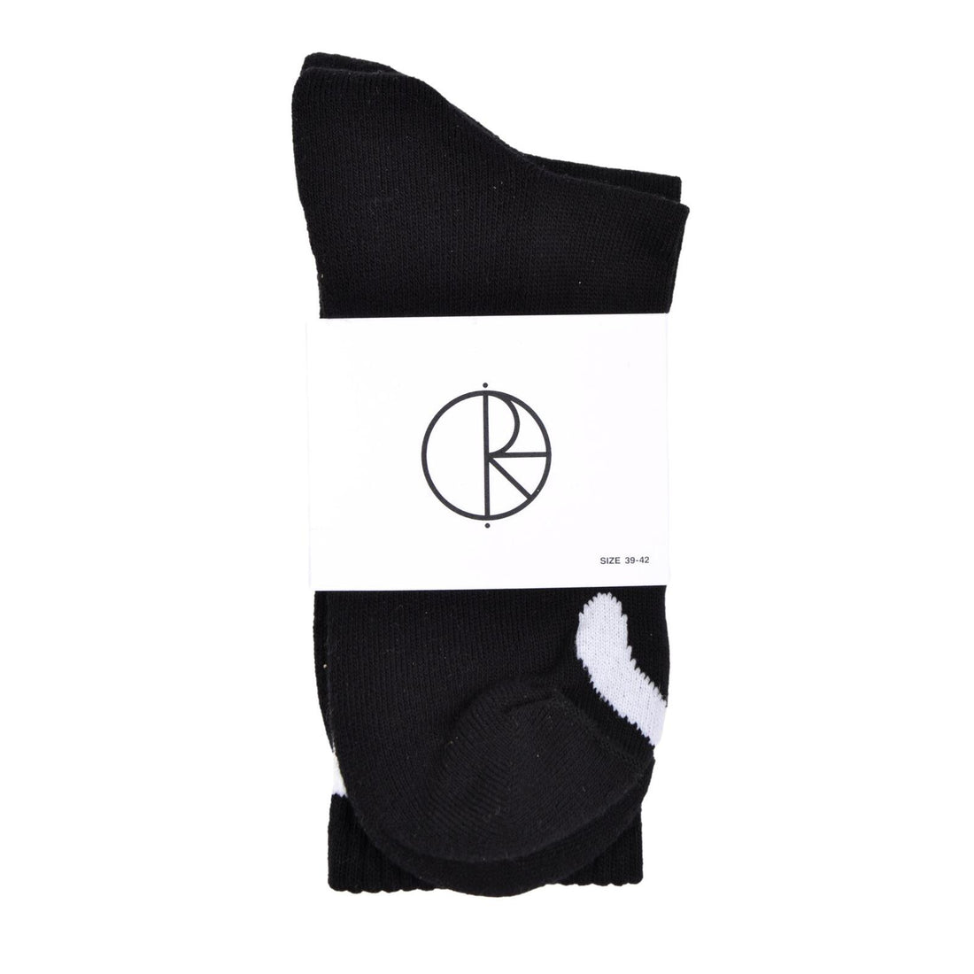 POLAR CALZE HAPPY SAD BLACK WHITE 39/42