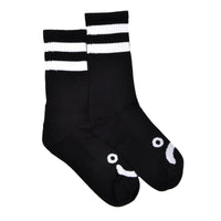 POLAR CALZE HAPPY SAD BLACK WHITE 39/42