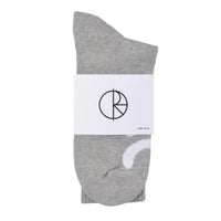 POLAR HAPPY SAD GREY SOCKS
