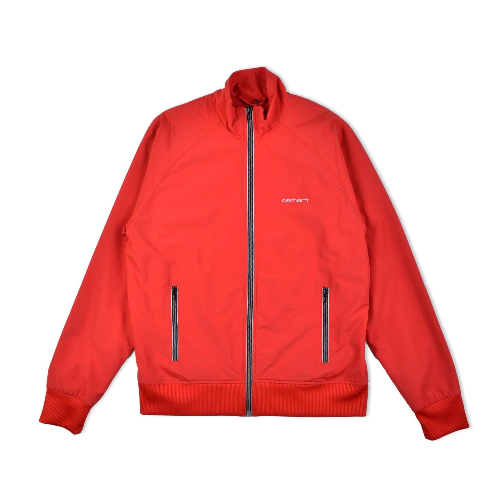 CARHARTT WINDBREAKER FULL ZIP JACKET RED