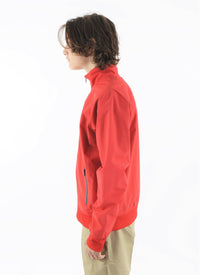 CARHARTT WINDBREAKER FULL ZIP JACKET RED