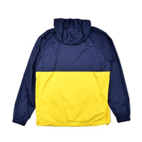 DC SHOE WINDBRAKER IMPERMEABILE GIALLO BLU