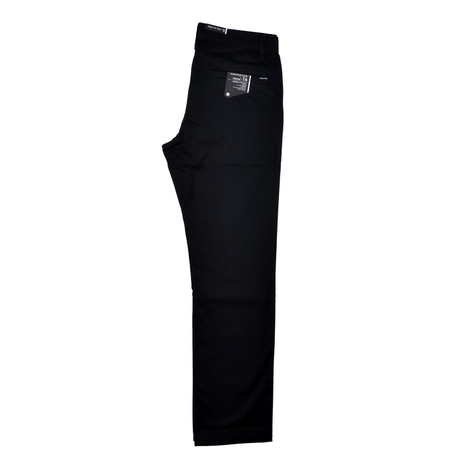 Volcom Black Frickin Modern Chino Stretch