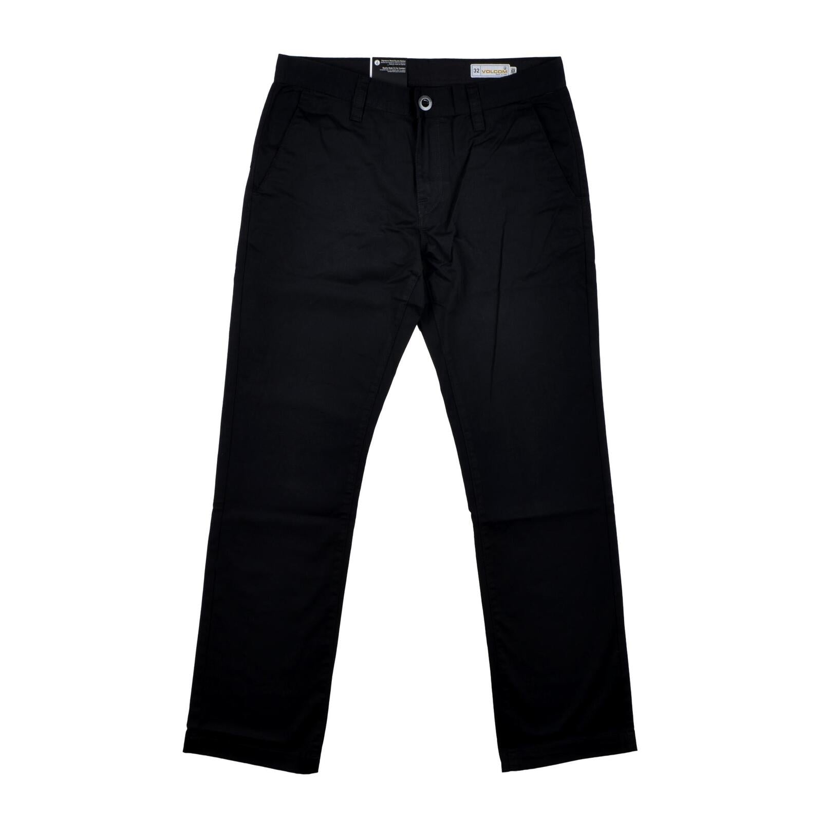 Volcom Black Frickin Modern Chino Stretch