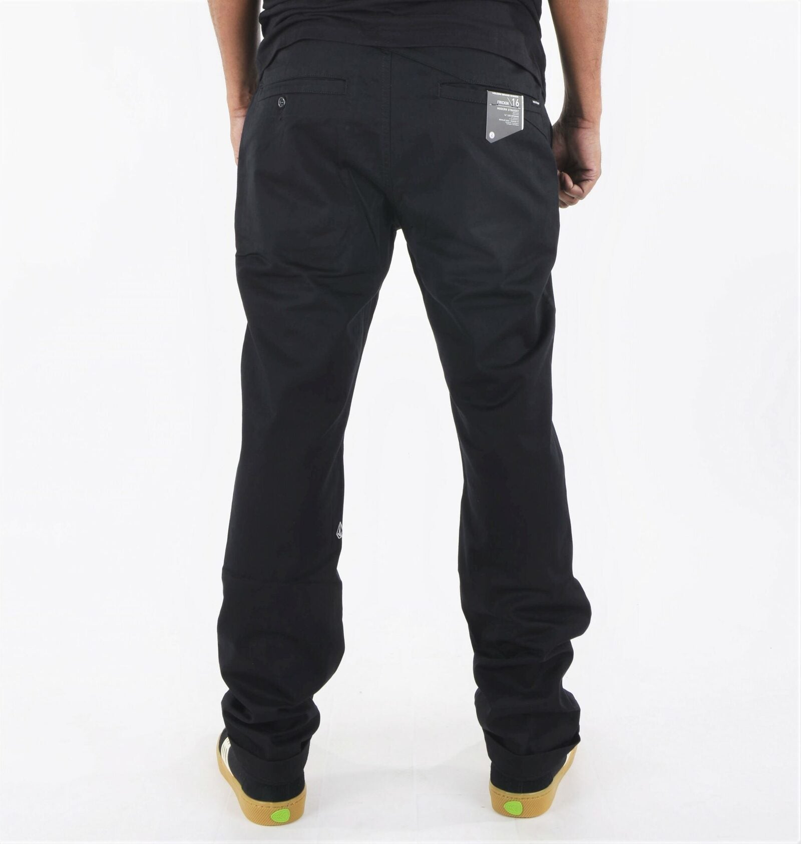 Volcom Black Frickin Modern Chino Stretch