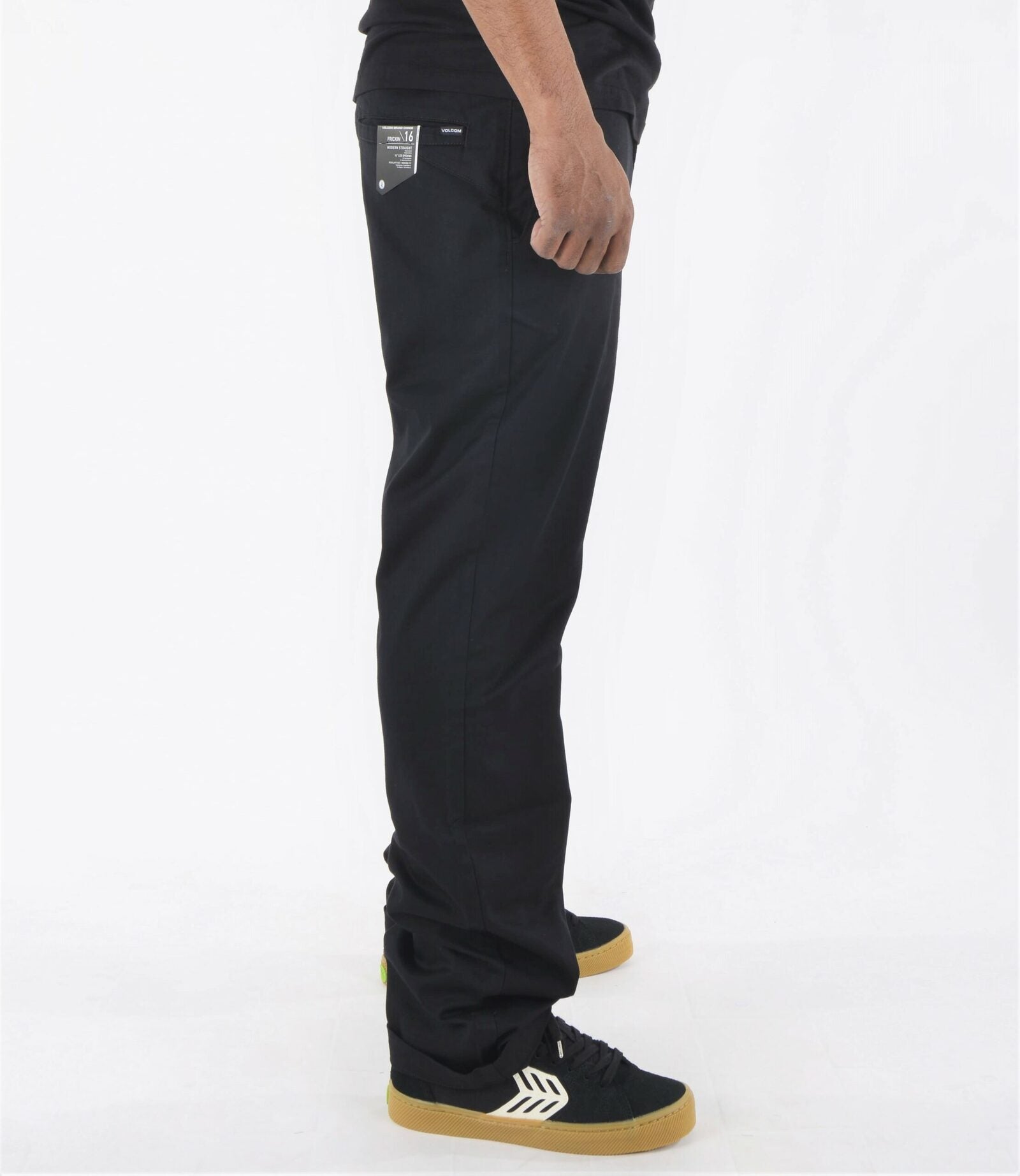 Volcom Black Frickin Modern Chino Stretch