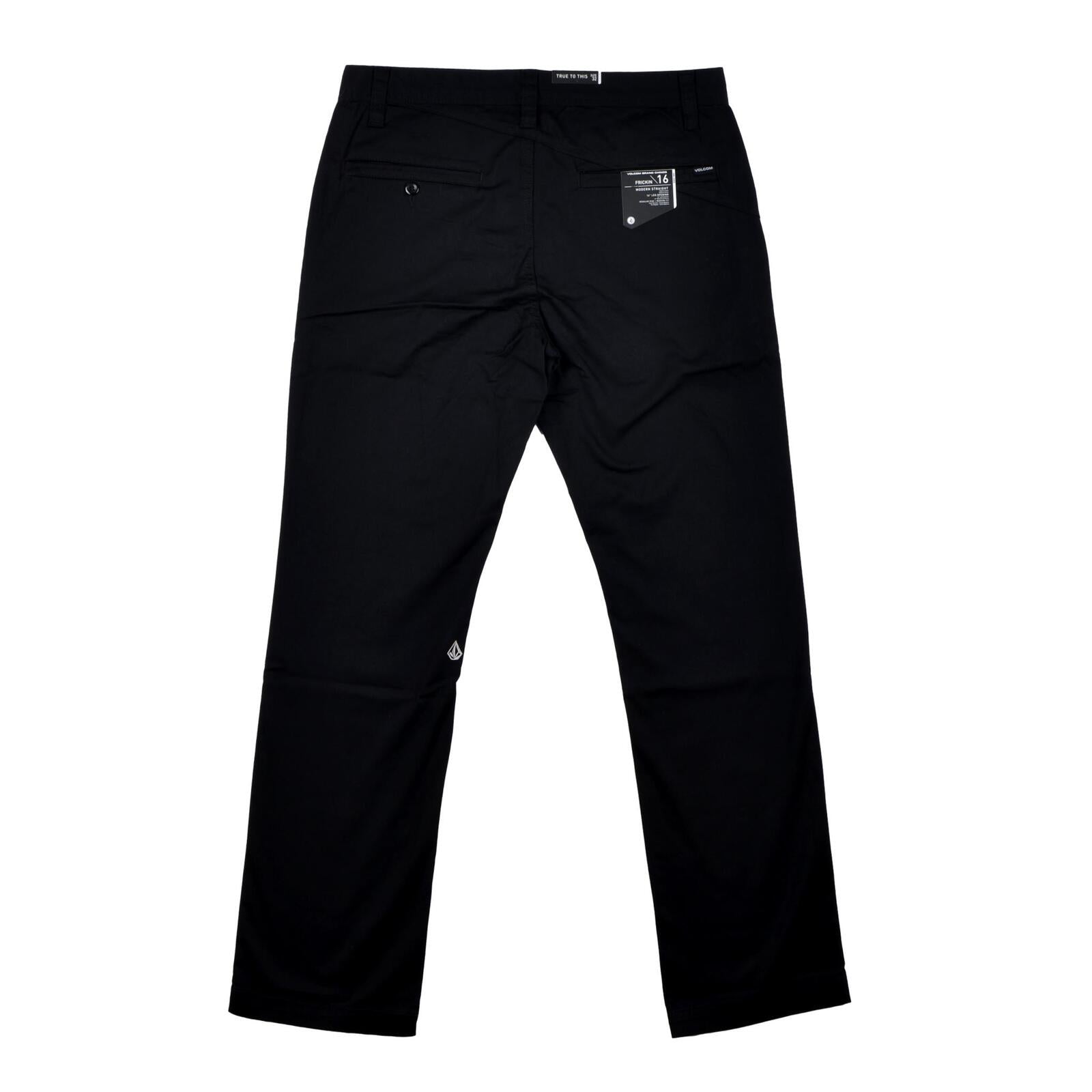 Volcom Black Frickin Modern Chino Stretch