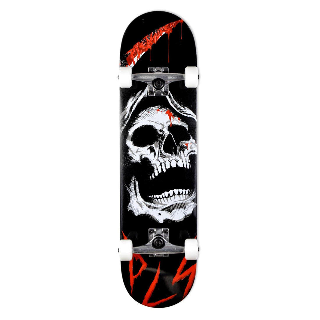 PLEASURES SKATEBOARDS COMPLETO BLACK DEATH PRO 7.75"
