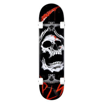 PLEASURES SKATEBOARDS COMPLETO BLACK DEATH PRO 7.75"