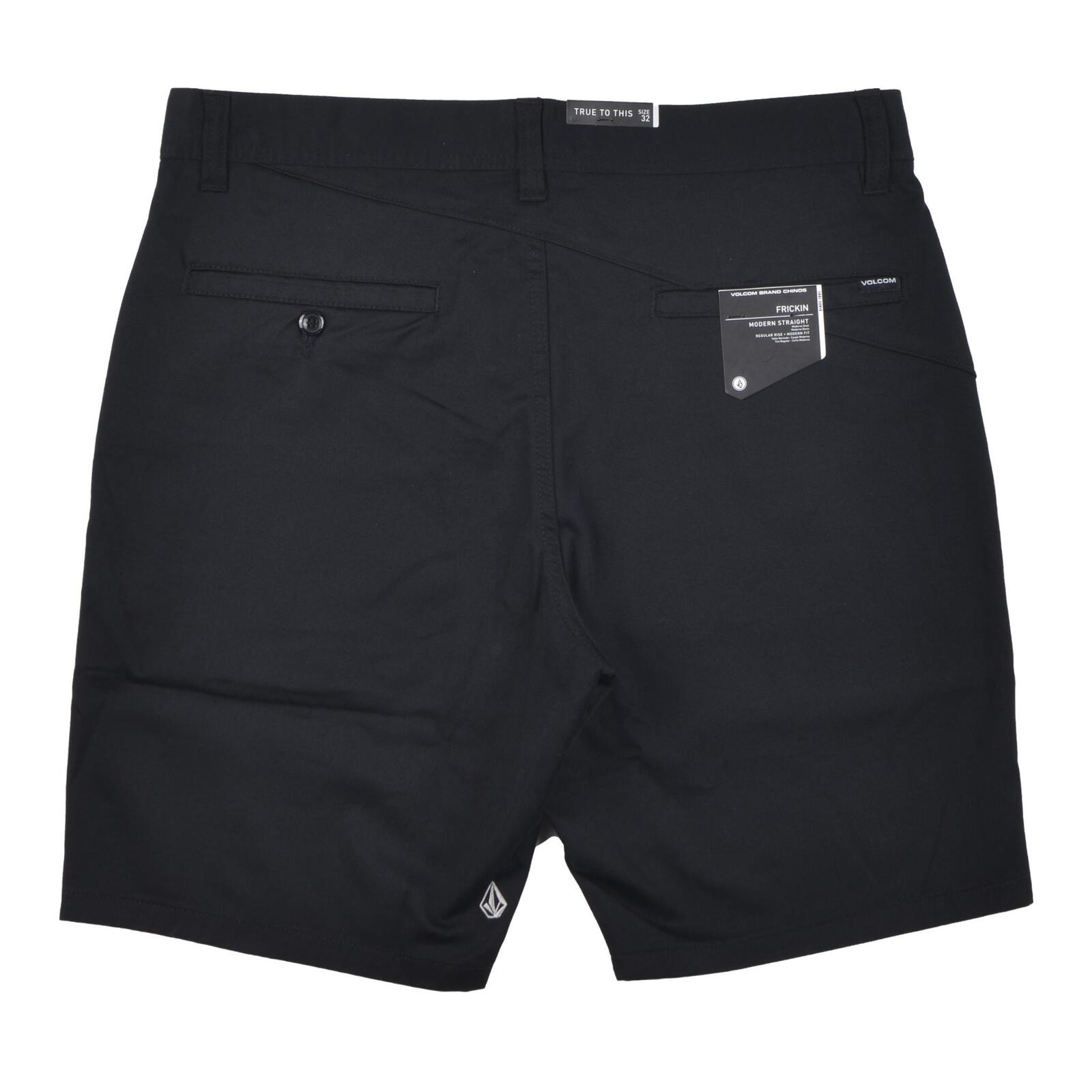 Volcom Black Frickin Modern Stretch Short