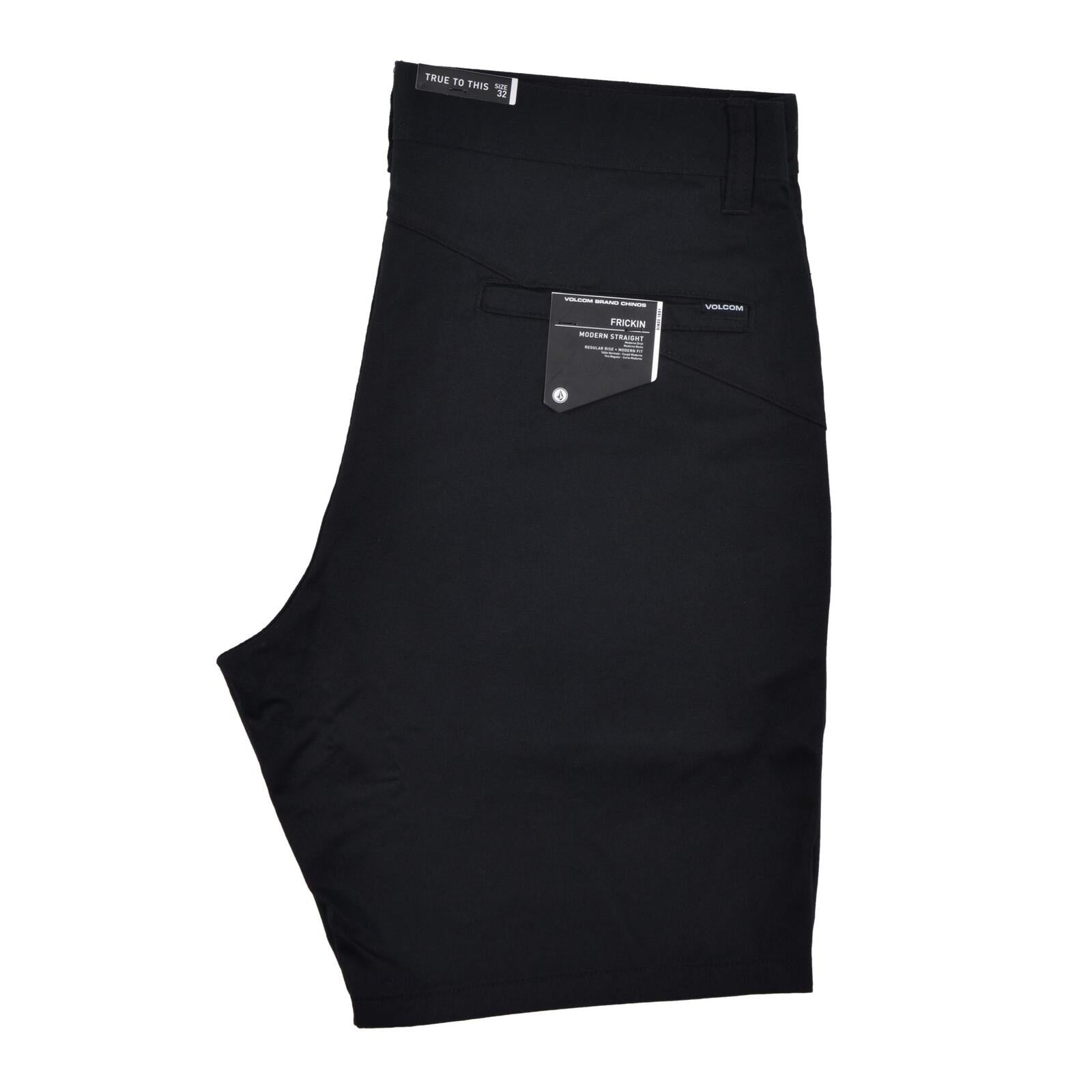Volcom Black Frickin Modern Stretch Short