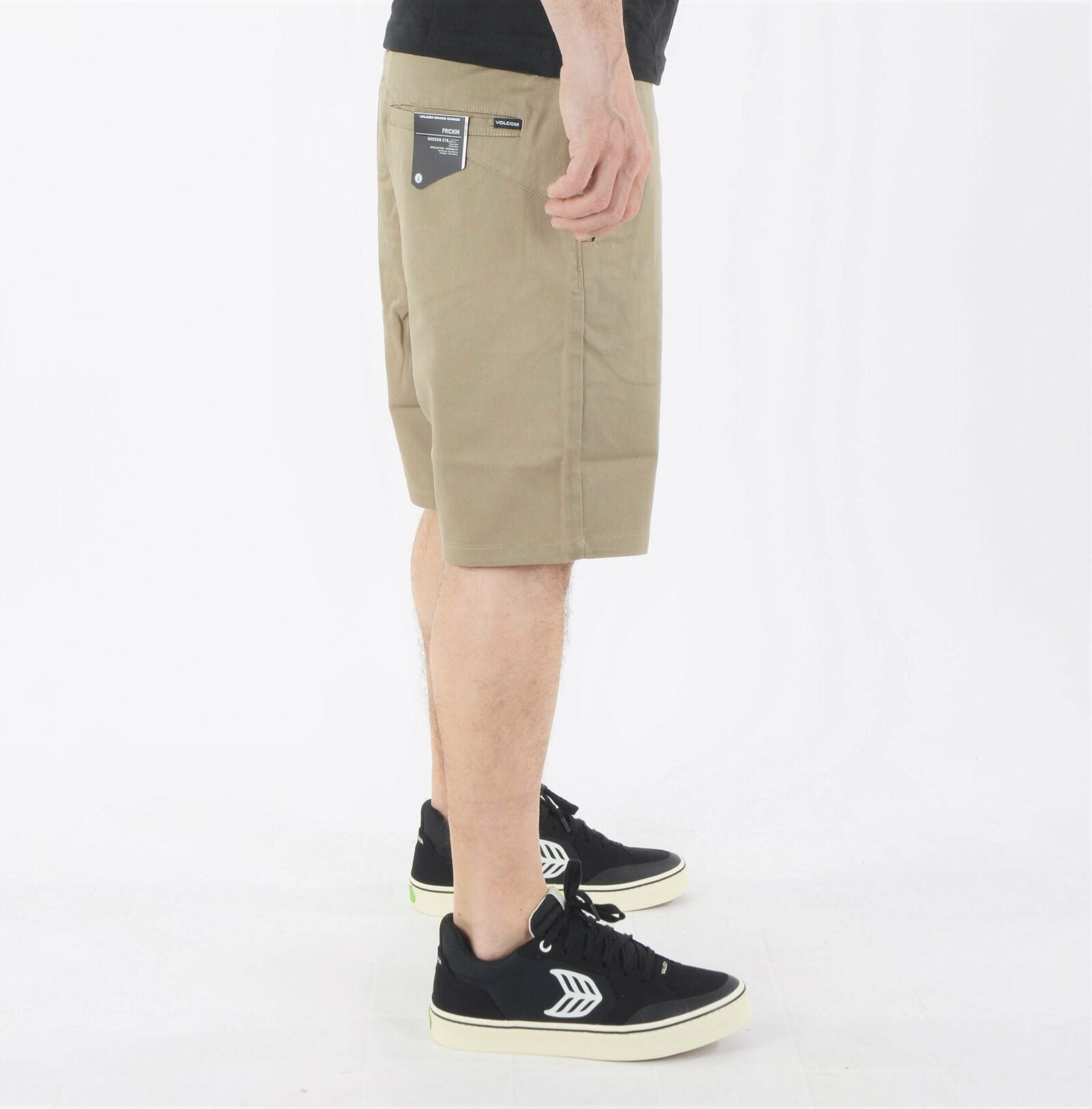 Volcom Khaki Frickin Modern Short