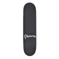 Pleasures skateboards completo green Classic Logo pro
