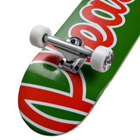 Pleasures skateboards completo green Classic Logo pro