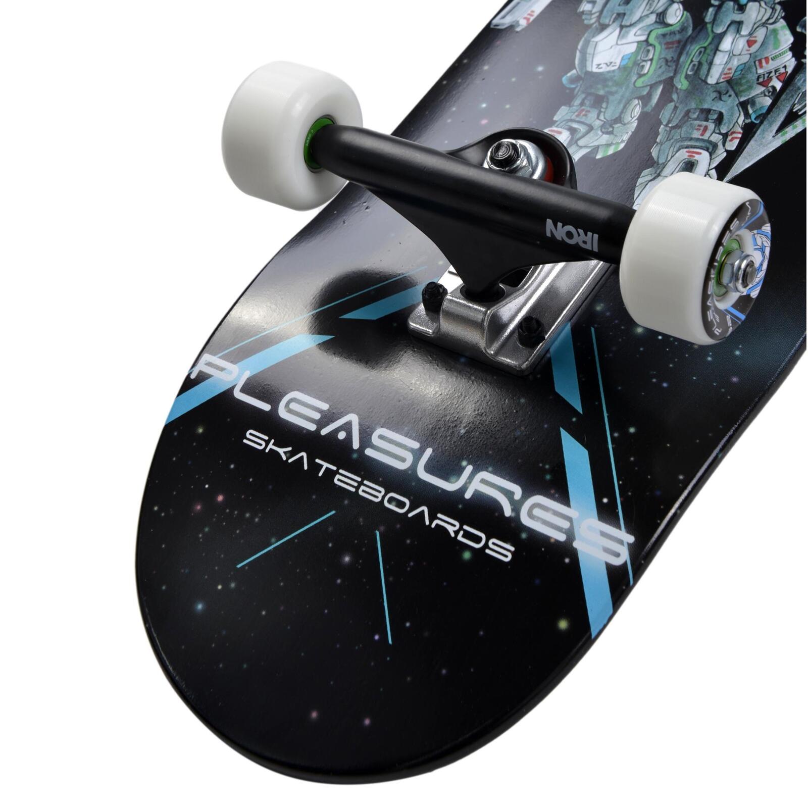 Pleasures skateboards completo Space Ace pro