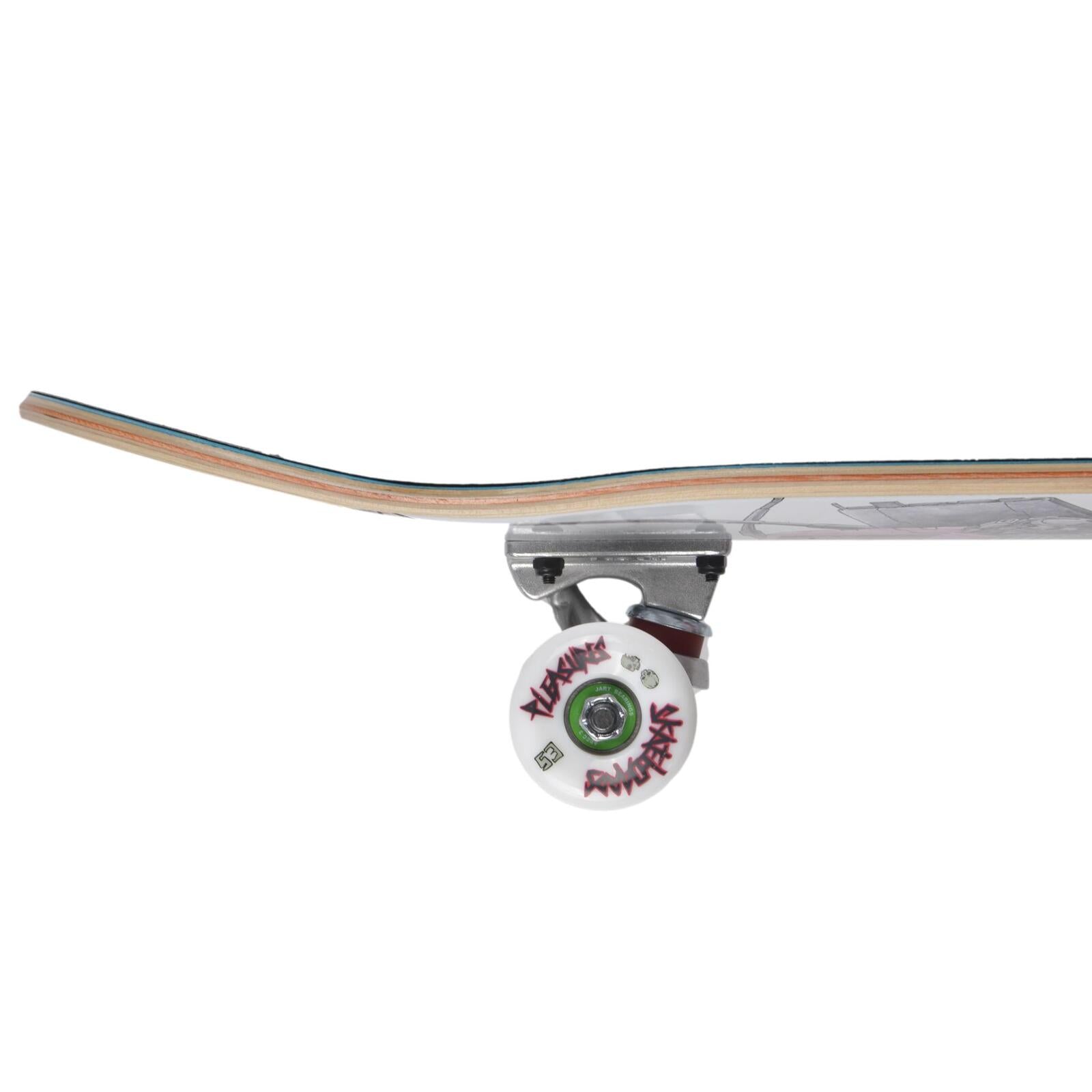 Pleasures skateboards completo Robotika War pro
